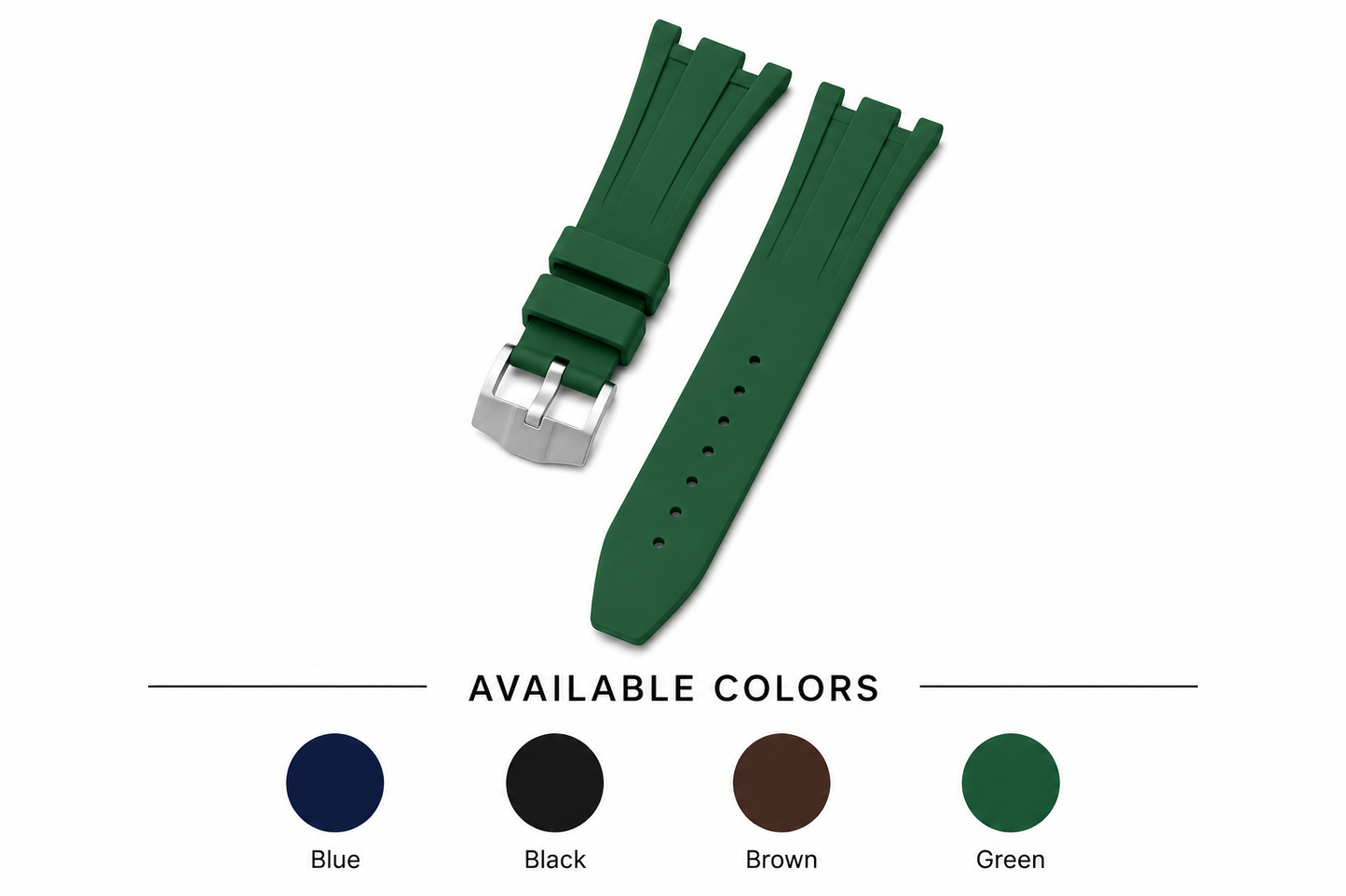 Luxury Rubber Strap for Audemars Piguet Royal Oak Offshore Premium AP Watch Band qqqs28mm