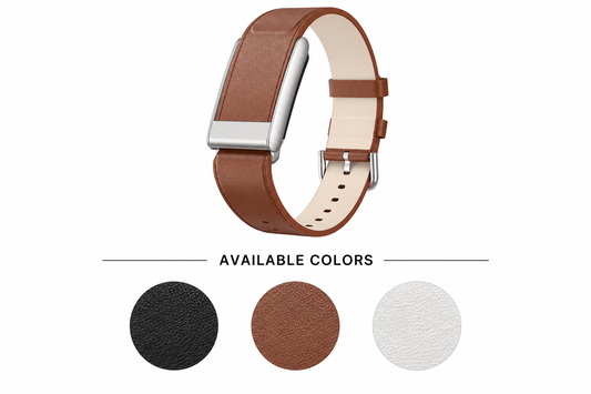 Premium Leather Strap Compatible with WHOOP 5.0 & WHOOP MG – Rugged Magnetic Wristband