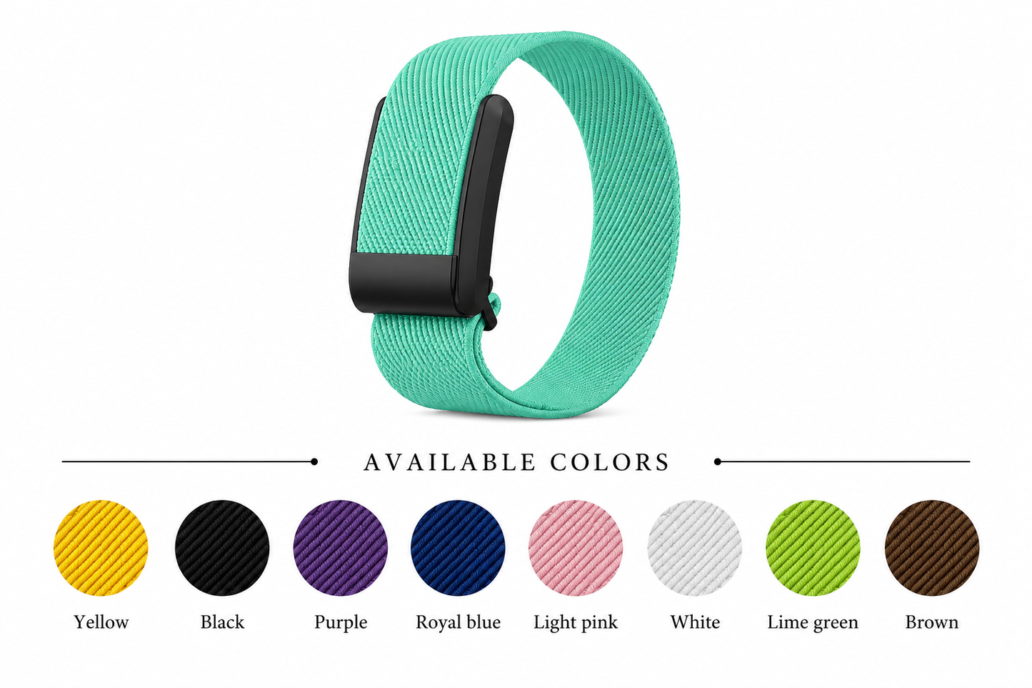 Elastic Strap for Whoop 4.0 – Adjustable Breathable Fitness rubbed Band Replacement