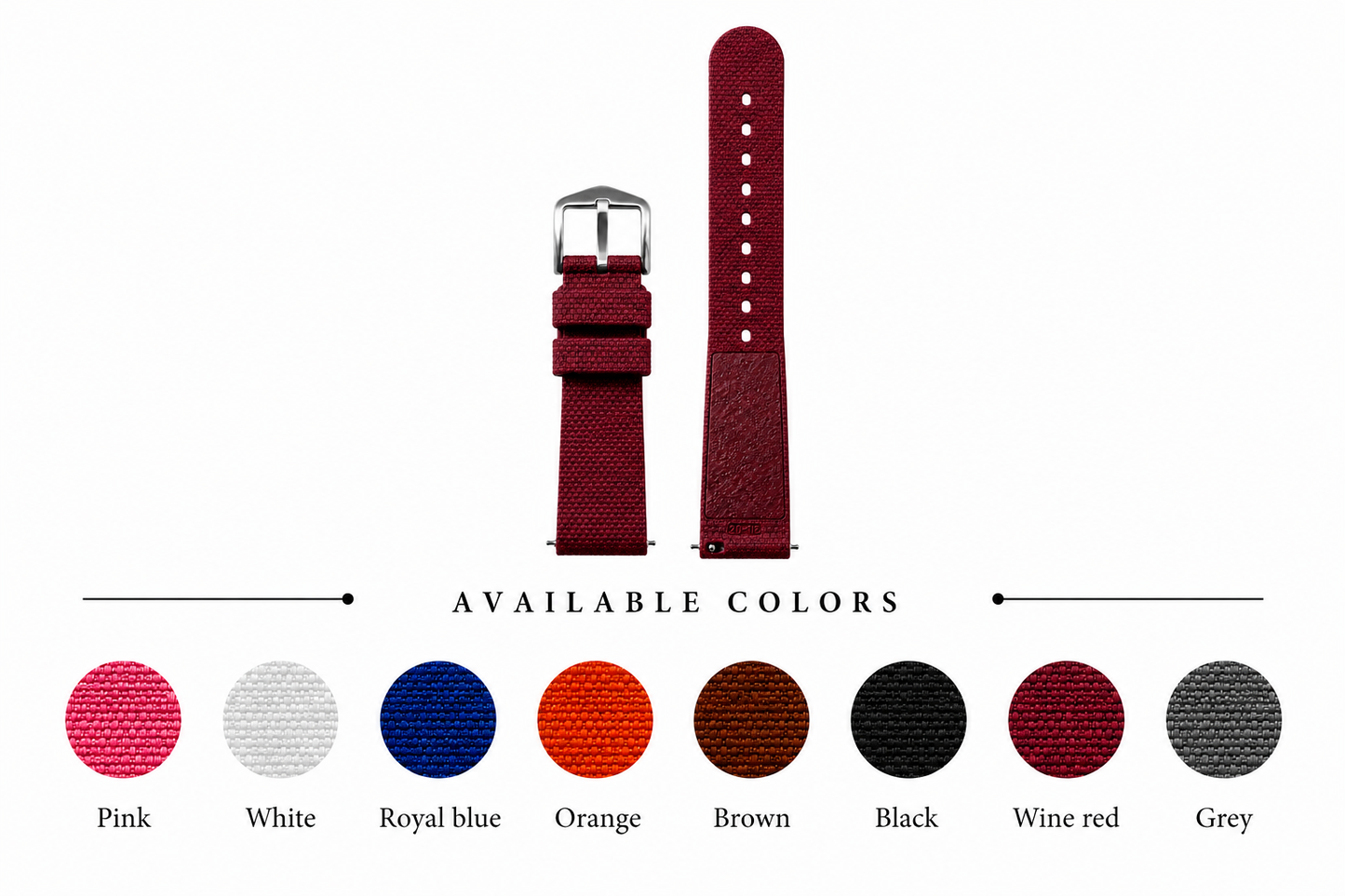Quick Release Silicone Watch Strap for Omega x Swatch MoonSwatch