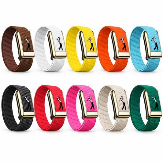 Golf Print Woven Strap Compatible with WHOOP 5.0 & WHOOP 5.0 MG – Multiple Colors
