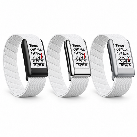 Think Outside the Box Nylon Strap for WHOOP 5.0 & WHOOP MG – White