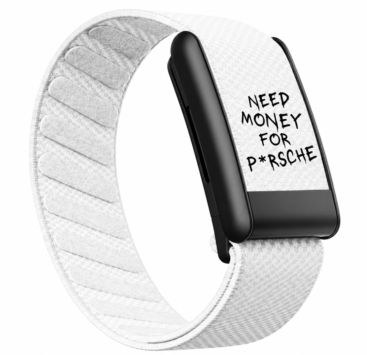 Need Money for P*rsche Graphic Strap for WHOOP 5.0 & WHOOP MG – White