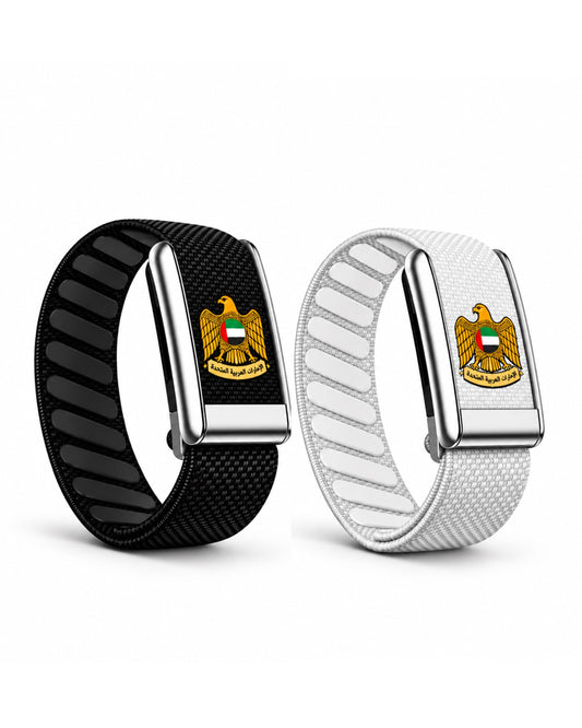 UAE Eagle Inspired Woven Strap Compatible with WHOOP 5.0 & MG