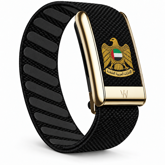UAE Eagle Inspired Woven Strap Compatible with WHOOP 5.0 & MG